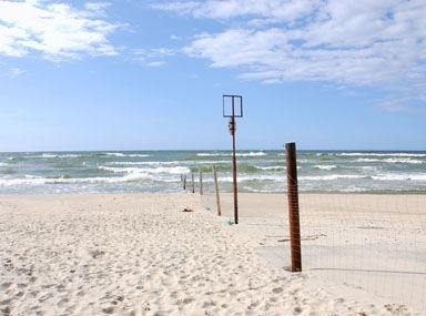 Granica Polski z Rosją - 16 km od Krynicy Morskiej 