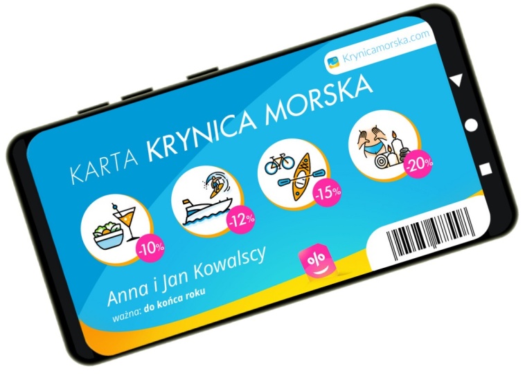 Karta Krynica Morska - oszczędzaj na wakacjach